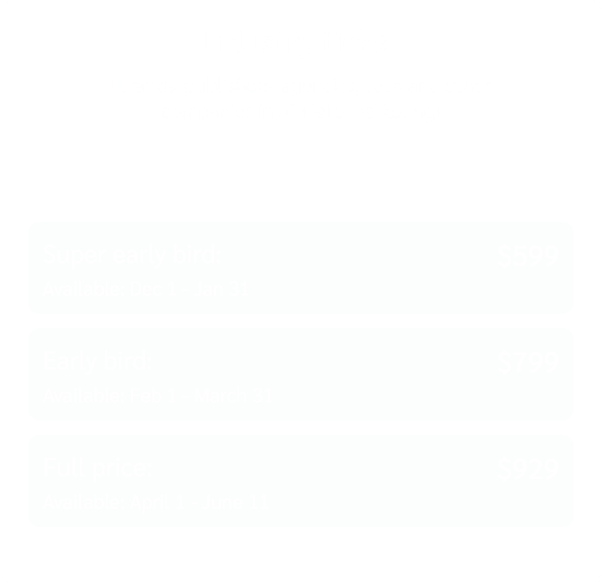 Industry Ticket